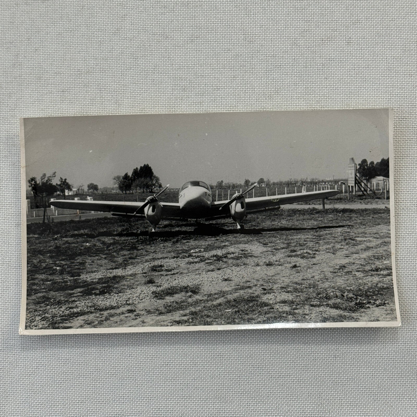 Vintage Airplane Aircraft Plane Photo Photograph