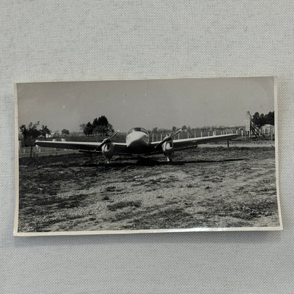 Vintage Airplane Aircraft Plane Photo Photograph