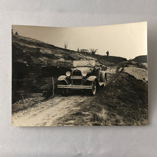 Vintage Antique Ford Car Photo Photograph Print Ford Model A