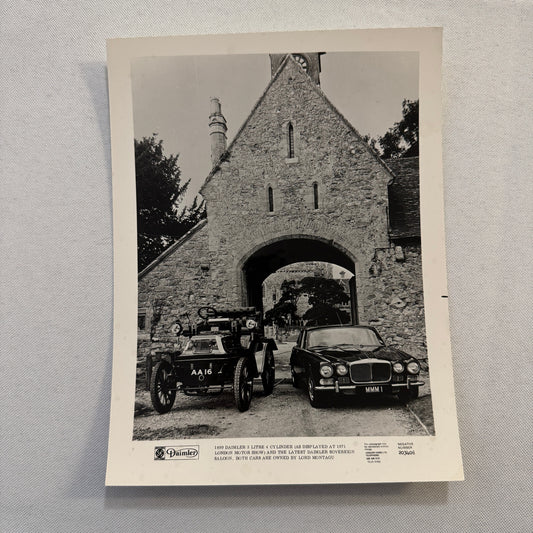 Daimler Sovereign Car Factory Press Photo Photograph Jaguar 1971 1972