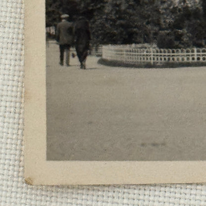 Vintage Photograph Photo Antique People in Early Automobile Car 1923