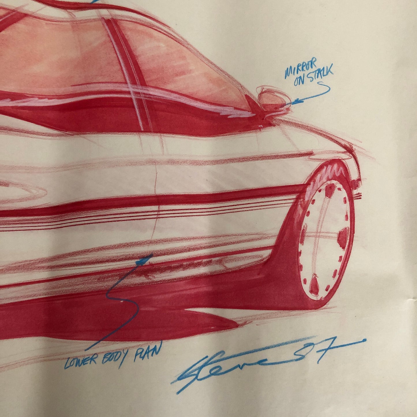 Styling Concept Automobile Illustration Art Drawing Sketch Ford Germany ?