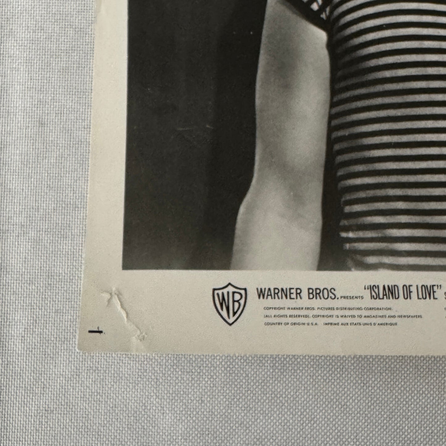 Vintage Movie Film Press Photo Photograph Island Of Love Tony Randall