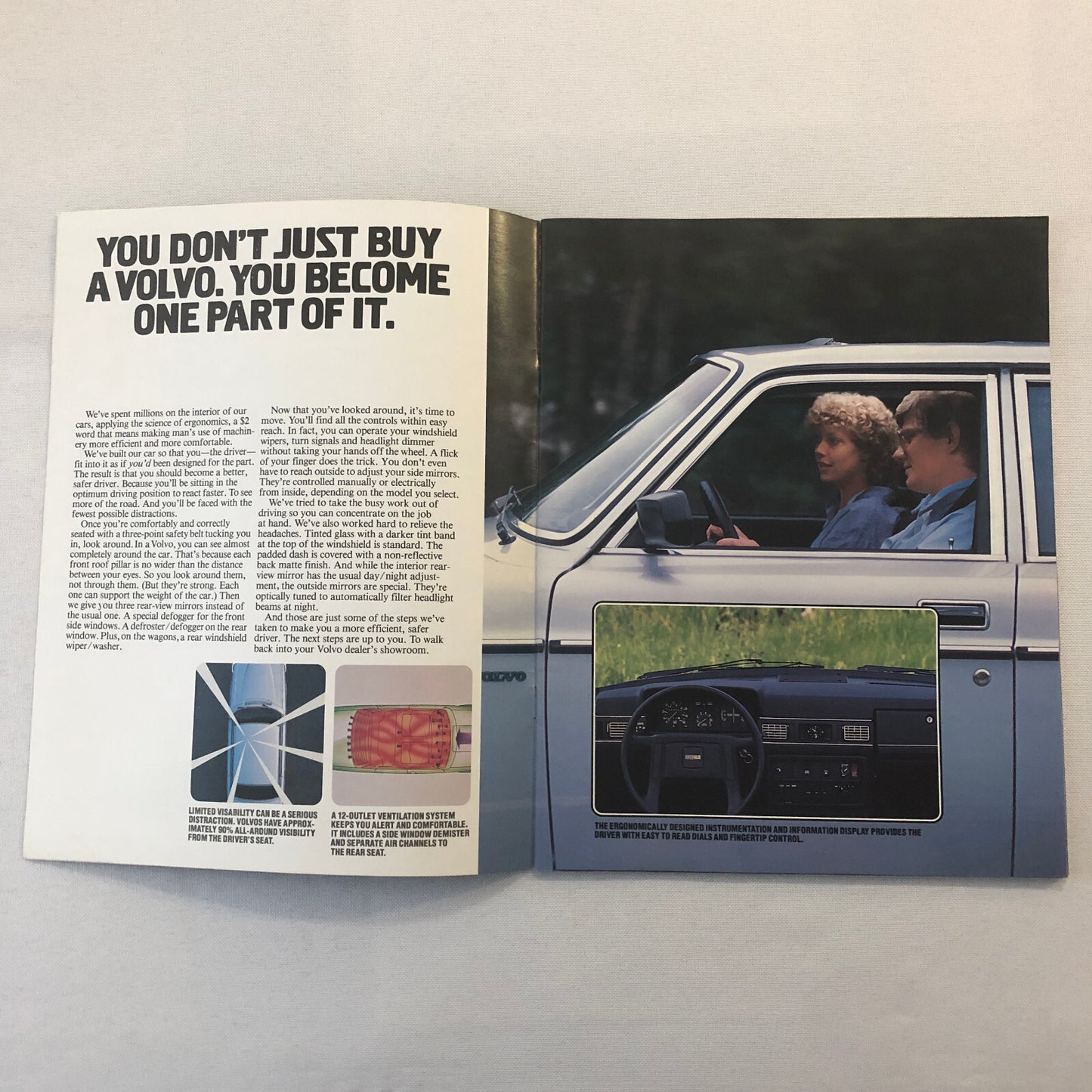 1980 Volvo Car Sales Brochure Catalog Bertone Coupe DL GLE Station Wagon GT