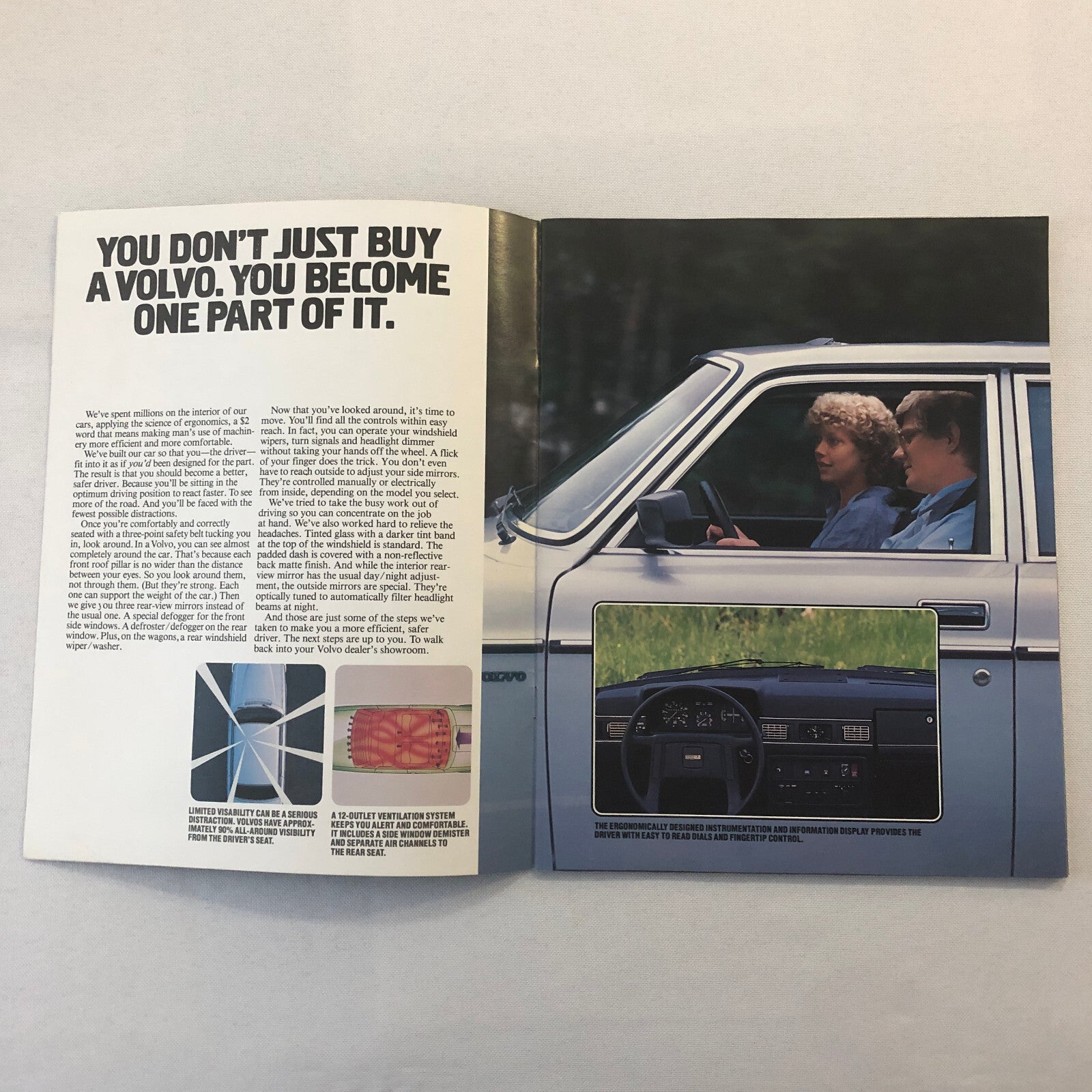 1980 Volvo Car Sales Brochure Catalog Bertone Coupe DL GLE Station Wagon GT