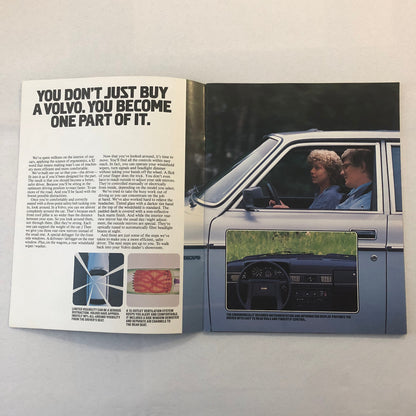 1980 Volvo Car Sales Brochure Catalog Bertone Coupe DL GLE Station Wagon GT