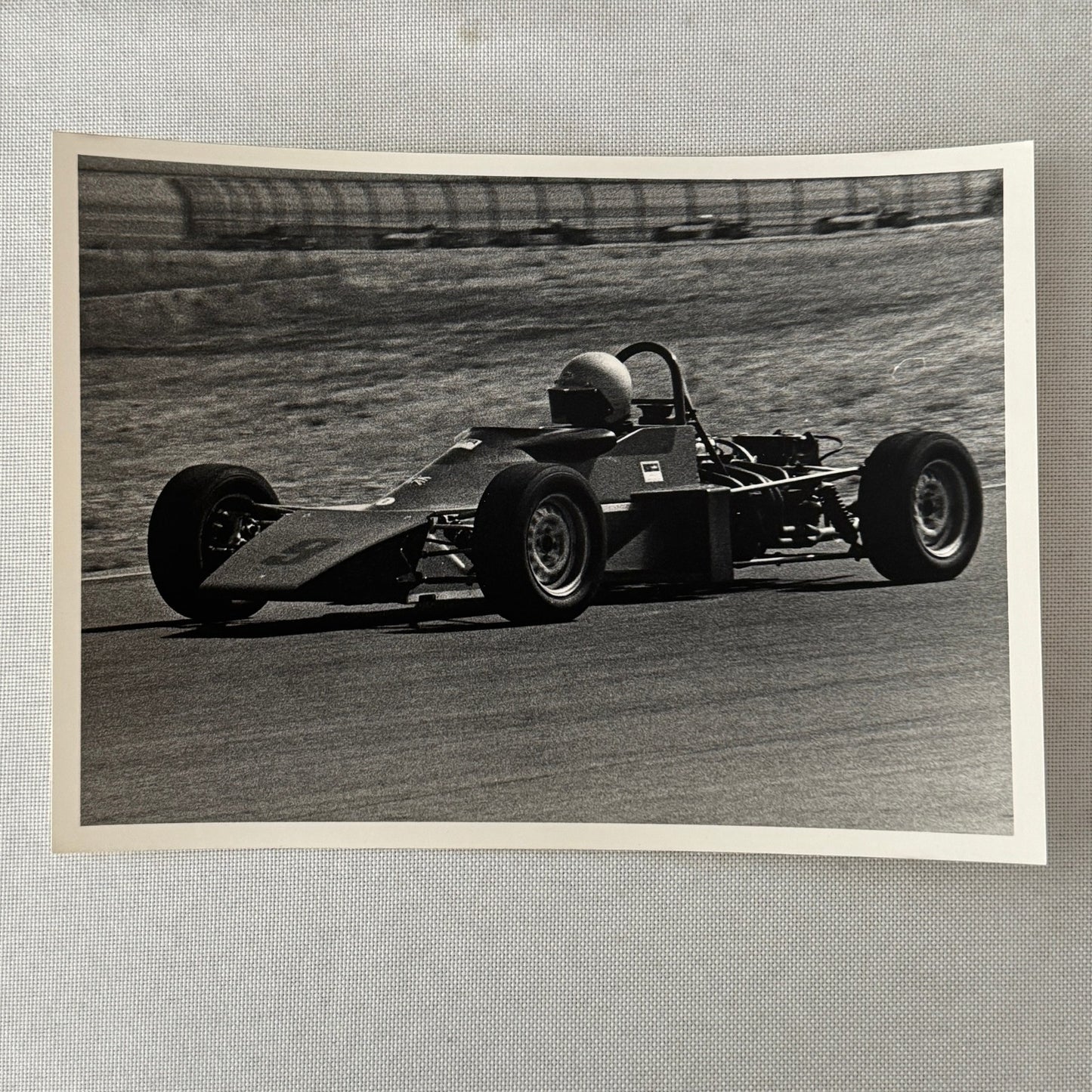 Vintage Car Racing Photo Circuit Mont Tremblant Quebec Automobile Photograph