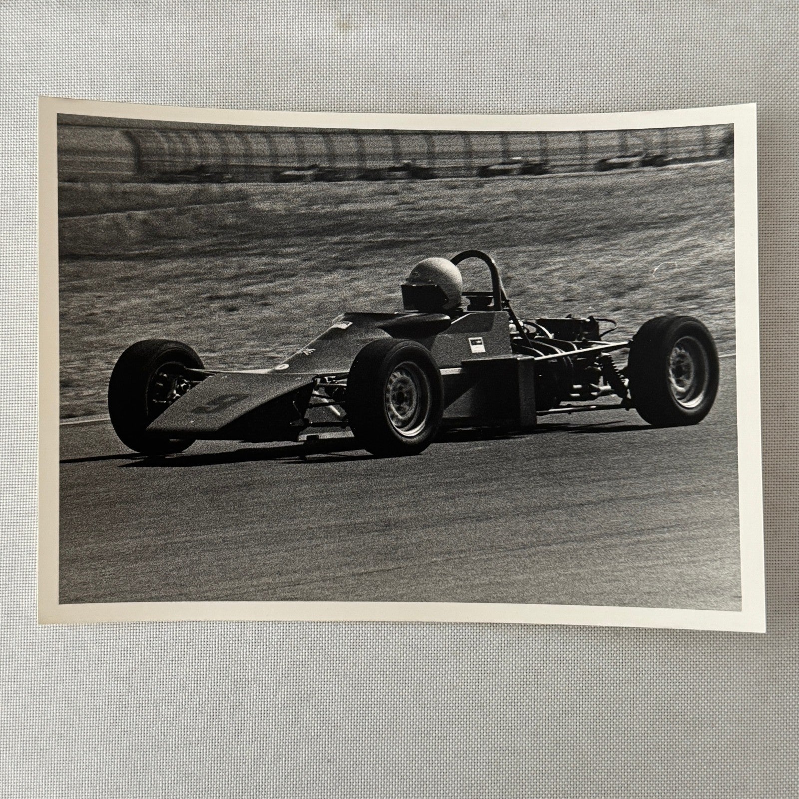 Vintage Car Racing Photo Circuit Mont Tremblant Quebec Automobile Photograph