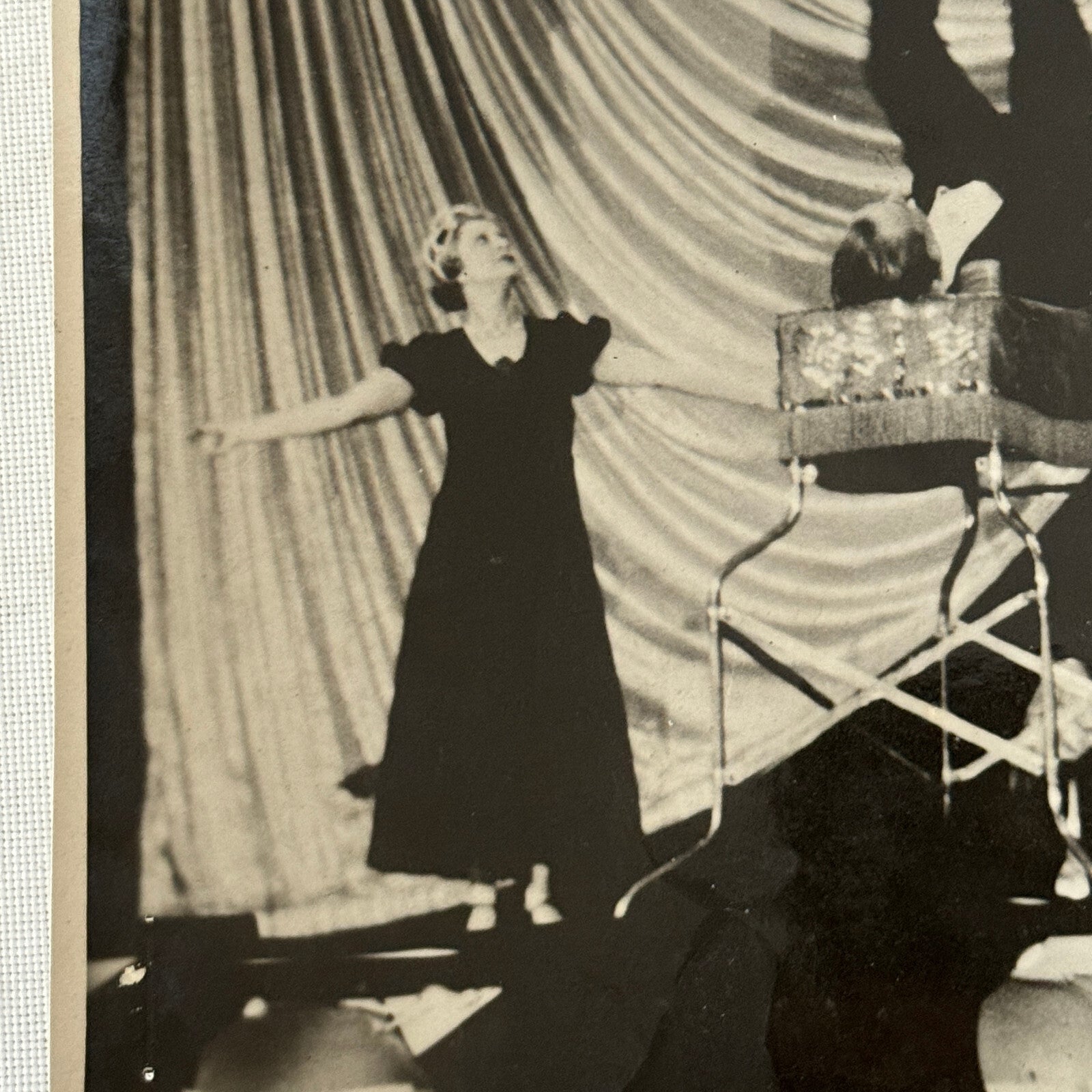 Vintage Circus Performer Balancing Act Juggling Photo Photograph