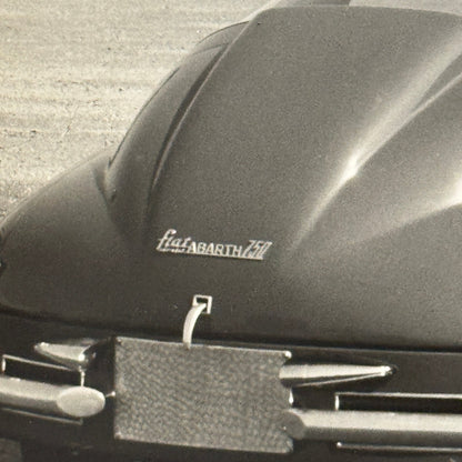 Fiat Abarth 750 Car Photo Photograph Print Vintage