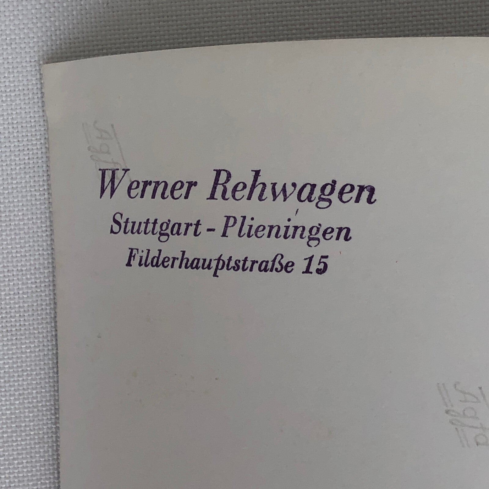 Vintage Solitude Grand Prix Racing Photo Photograph Car