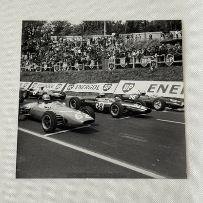 1962 Formula Junior Racing Photo Tony Maggs Alan Rees Bob Anderson Modern Print