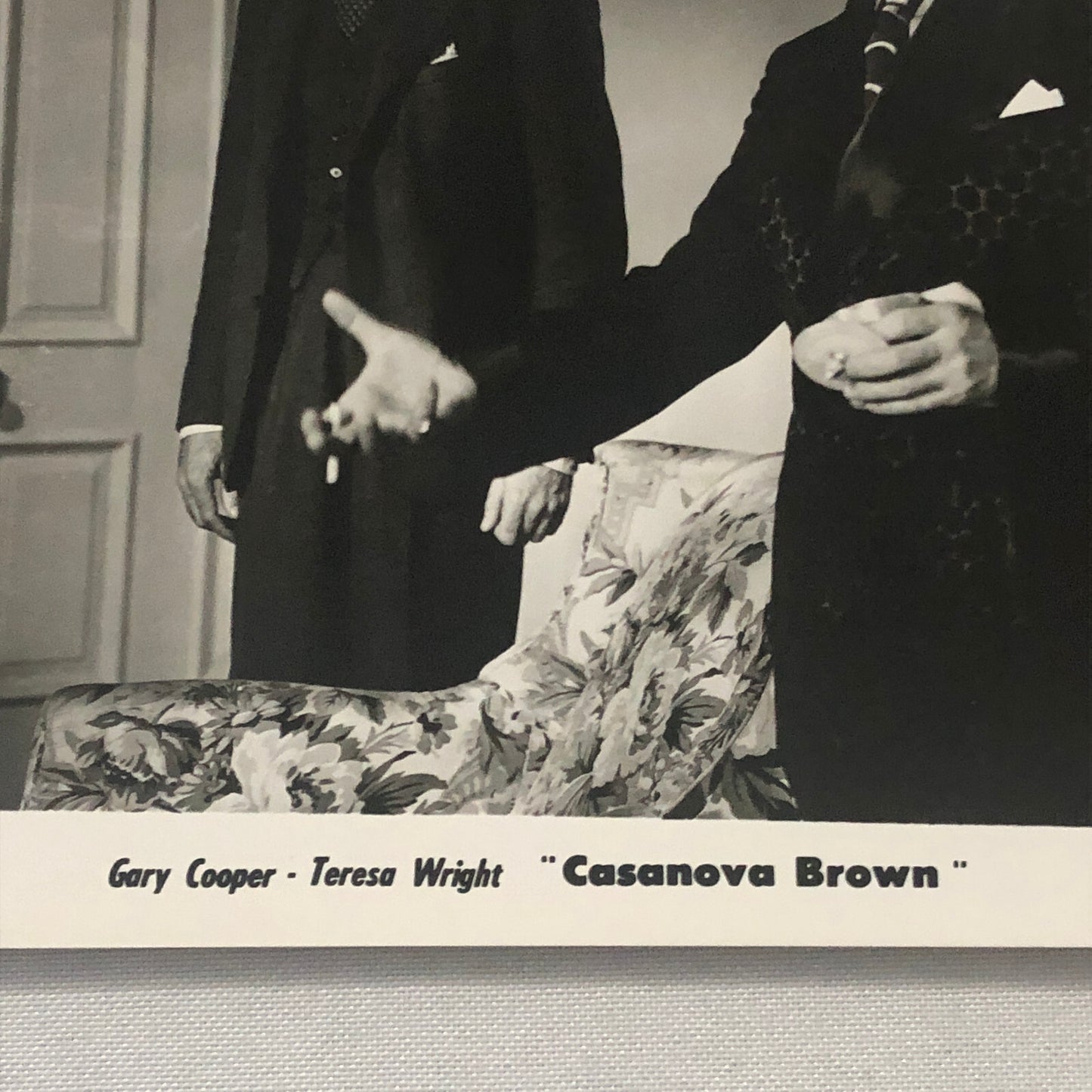 Actor Gary Cooper Photo Photograph Movie Still Casanova Brown Teresa Wright