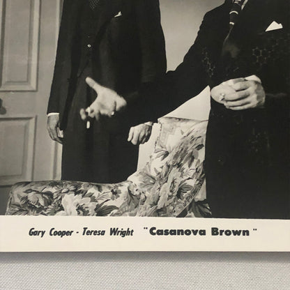 Actor Gary Cooper Photo Photograph Movie Still Casanova Brown Teresa Wright