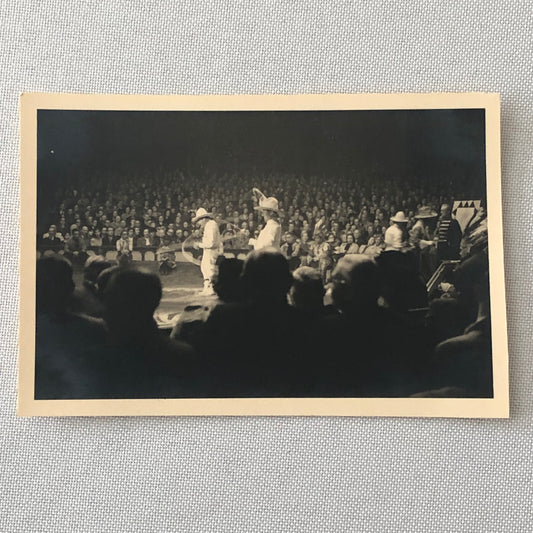 Circus Performer Wild West Show Rope Act Photo Photograph Print Vintage