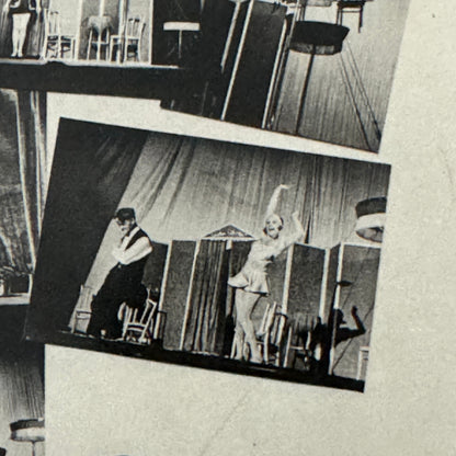 Vintage Circus Acrobat Balancing Act Postcard Post Card Lilian Ariston Company