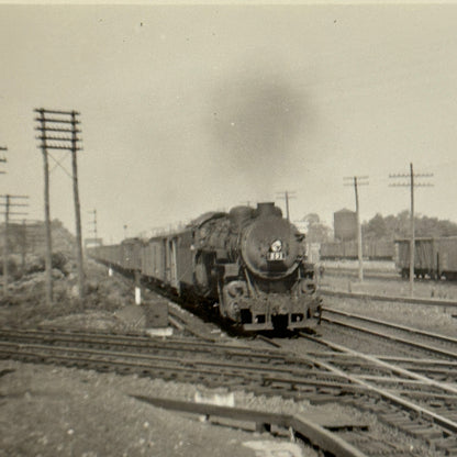 Vintage Train Photo Photograph Railroad Railway Rail
