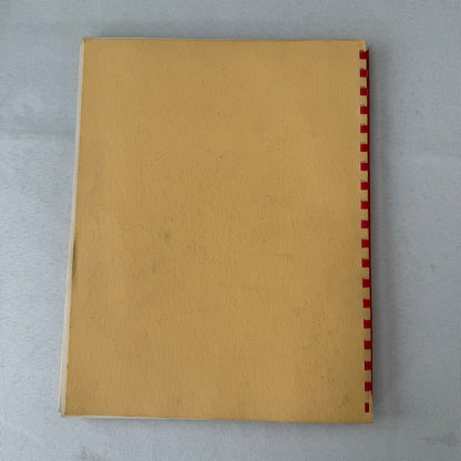 1953 California Civil Engineering Road Construction Report Curb Test Automobile