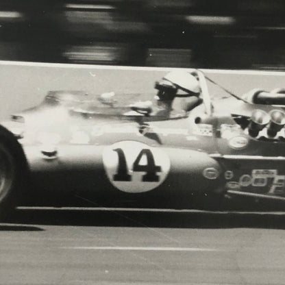 Vintage Indy 500 Indianapolis 500 1967 Racing Photo Photograph AJ Foyt Car