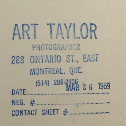 1969 Montreal Press Photo Photograph Hockey Zamboni Rink - Art Taylor Gazette