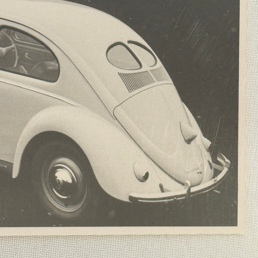 Vintage Volkswagen Beetle VW Bug Car Photo Photograph Print