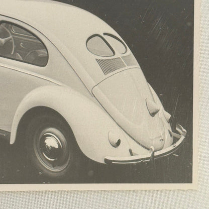 Vintage Volkswagen Beetle VW Bug Car Photo Photograph Print