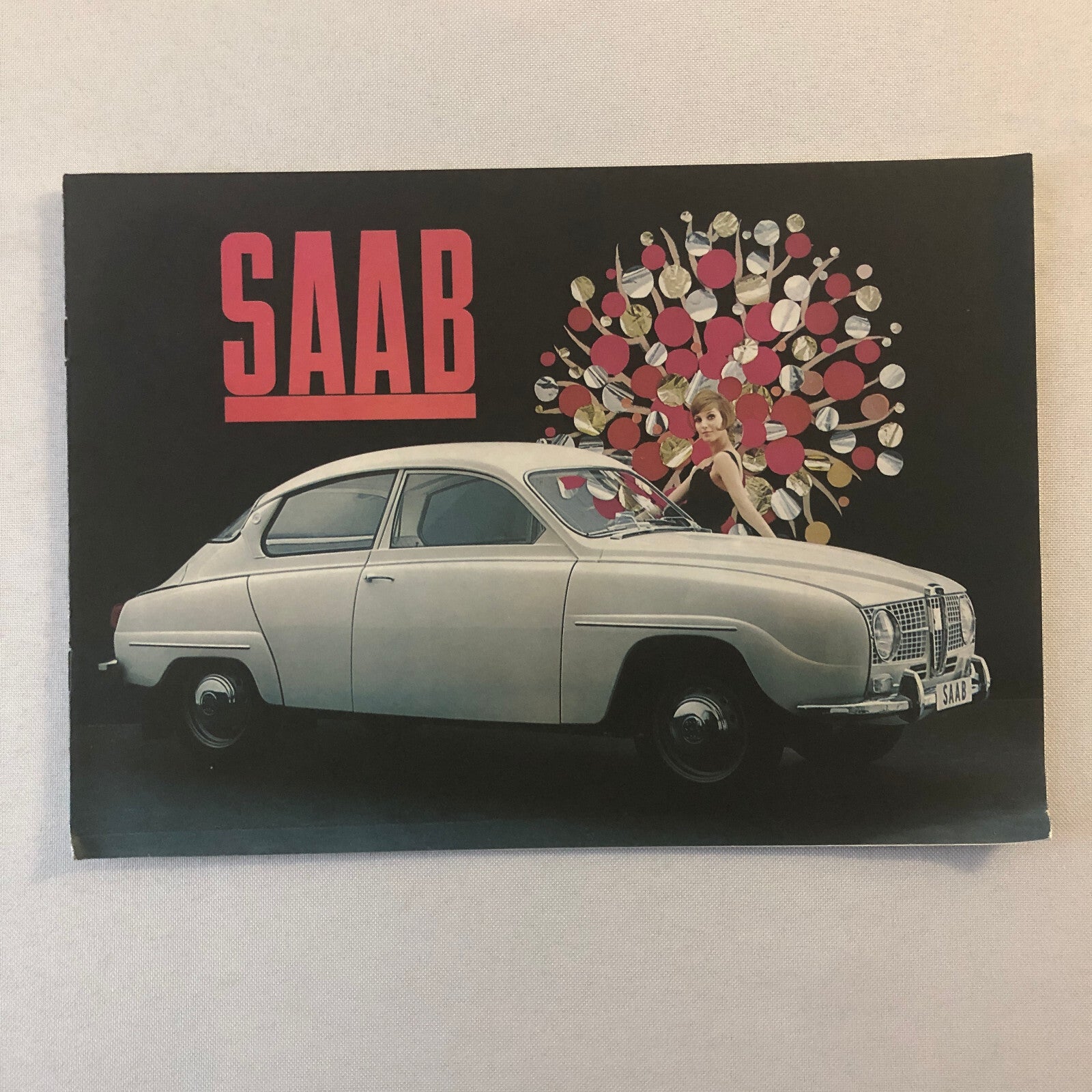 Vintage Saab Car Automobile Sales Brochure Catalog Advertising 1964 1965