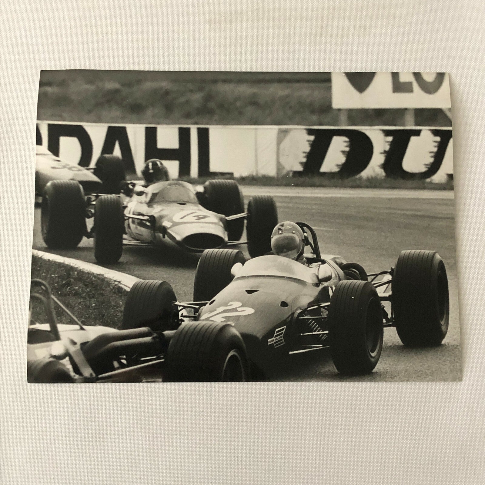 Vintage 1968 Reims Formula 2 F2 Racing Photo Photograph DPPI Jack Brabham ? 