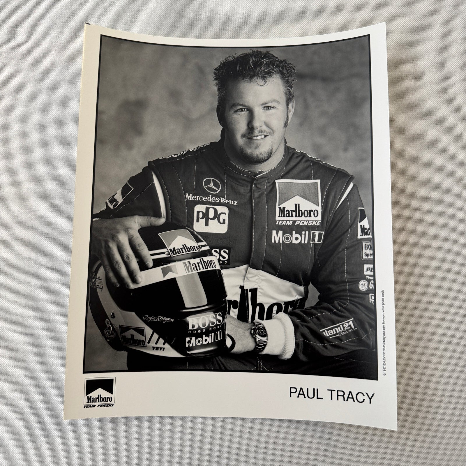 1997 CART Marlboro Team Penske Racing Press Kit Paul Tracy Al Unser Jr