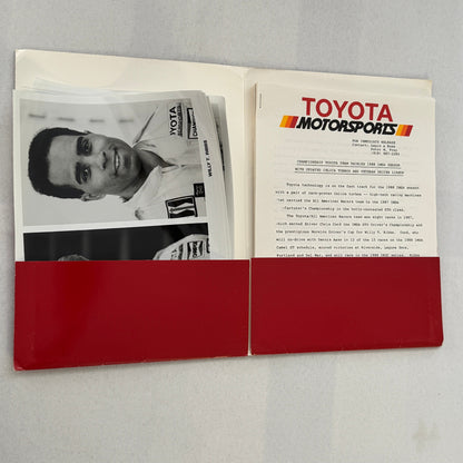 1988 Toyota Celica IMSA Racing Press Kit Photos Willy T Ribbs Chris Cord