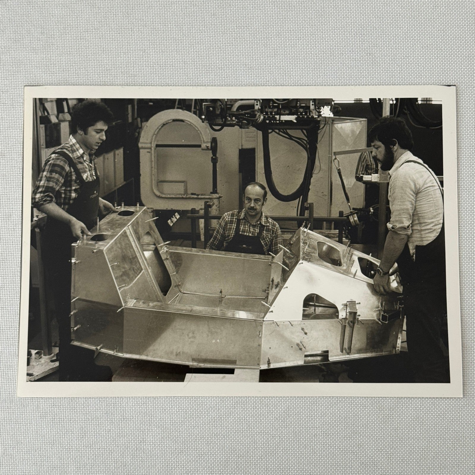 Porsche 956 Racing Car Photo Photograph Print Lot 5x Vintage