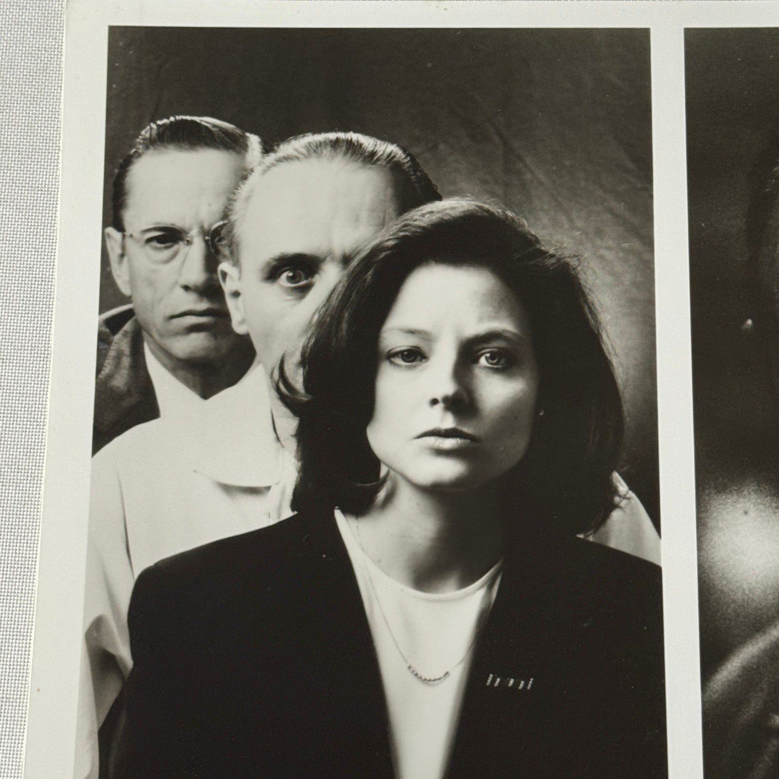 The Silence of the Lambs Movie Photo Photograph Jodie Foster Anthony Hopkins