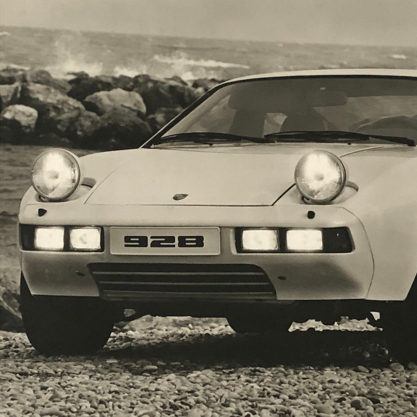 Vintage Porsche 928 Photo Photograph Print Lot of 2