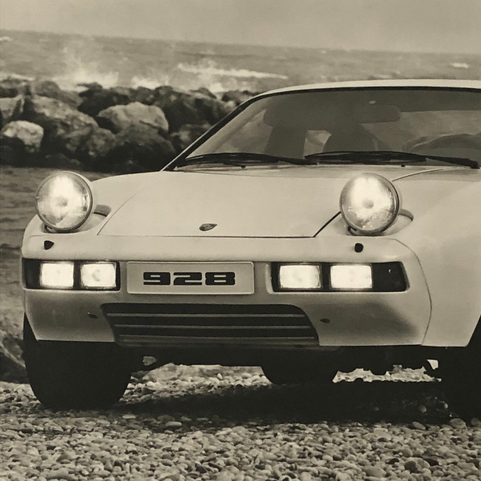 Vintage Porsche 928 Photo Photograph Print Lot of 2
