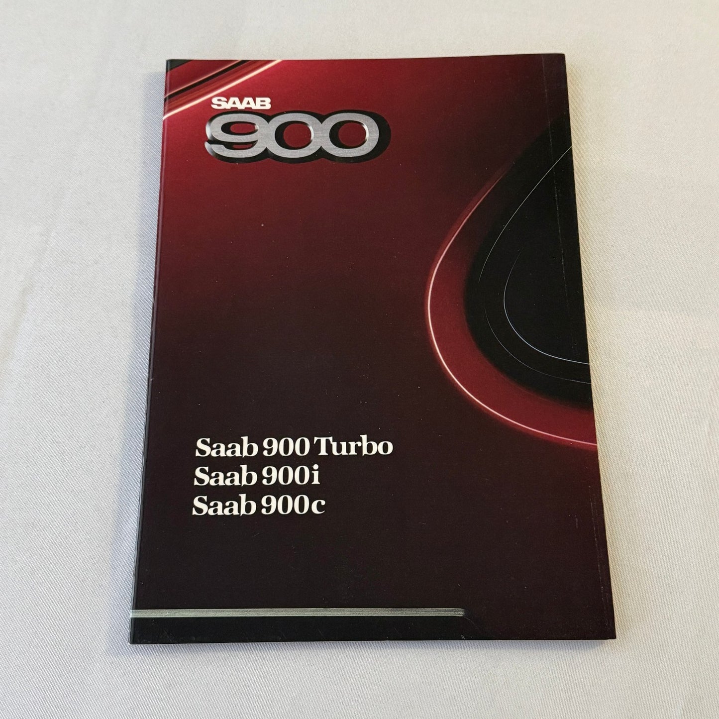 Vintage Saab 900 Car Sales Brochure Catalog 900 Turbo 900i 900C Car DUTCH Text