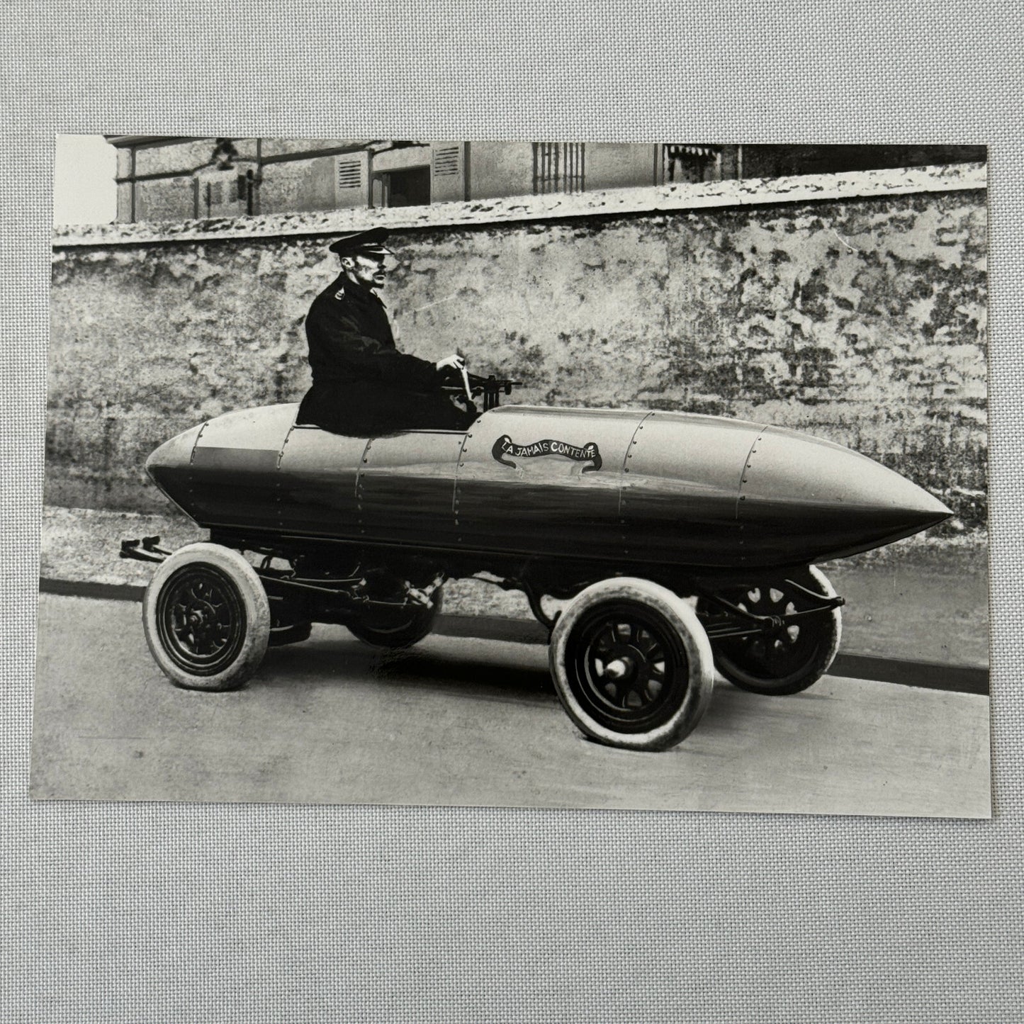 La Jamais Contente Camille Jenatzy Electric Car Photo Photograph Print
