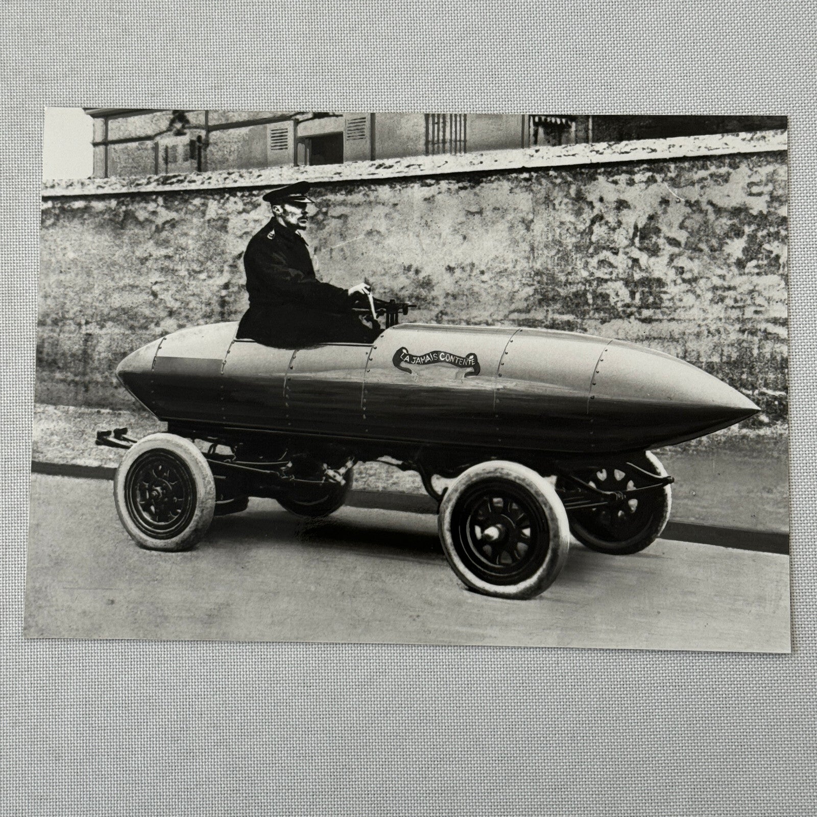 La Jamais Contente Camille Jenatzy Electric Car Photo Photograph Print