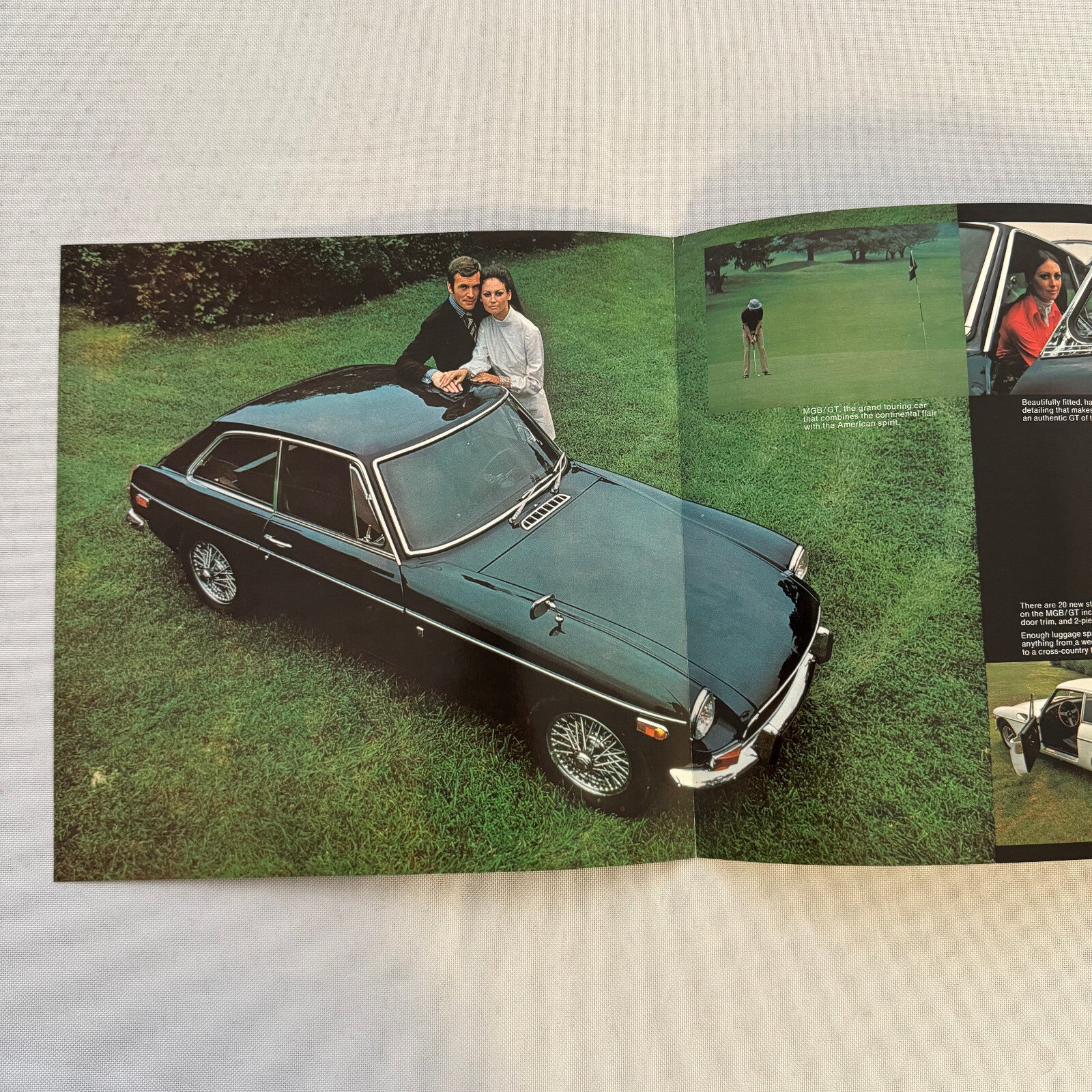 MG MGB GT Vintage Car Sales Brochure Catalog Advertising
