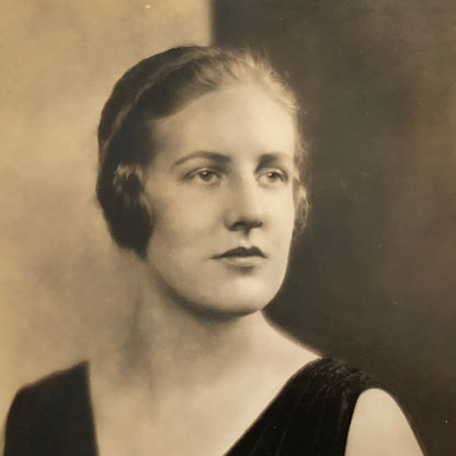 Press Photo Photograph Beautiful Debutante Woman 1931 Elsie Tuckerman Washington