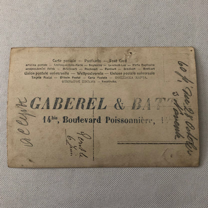 Circus Act Postcard Post Card Vintage Real Photo Postcard RPPC