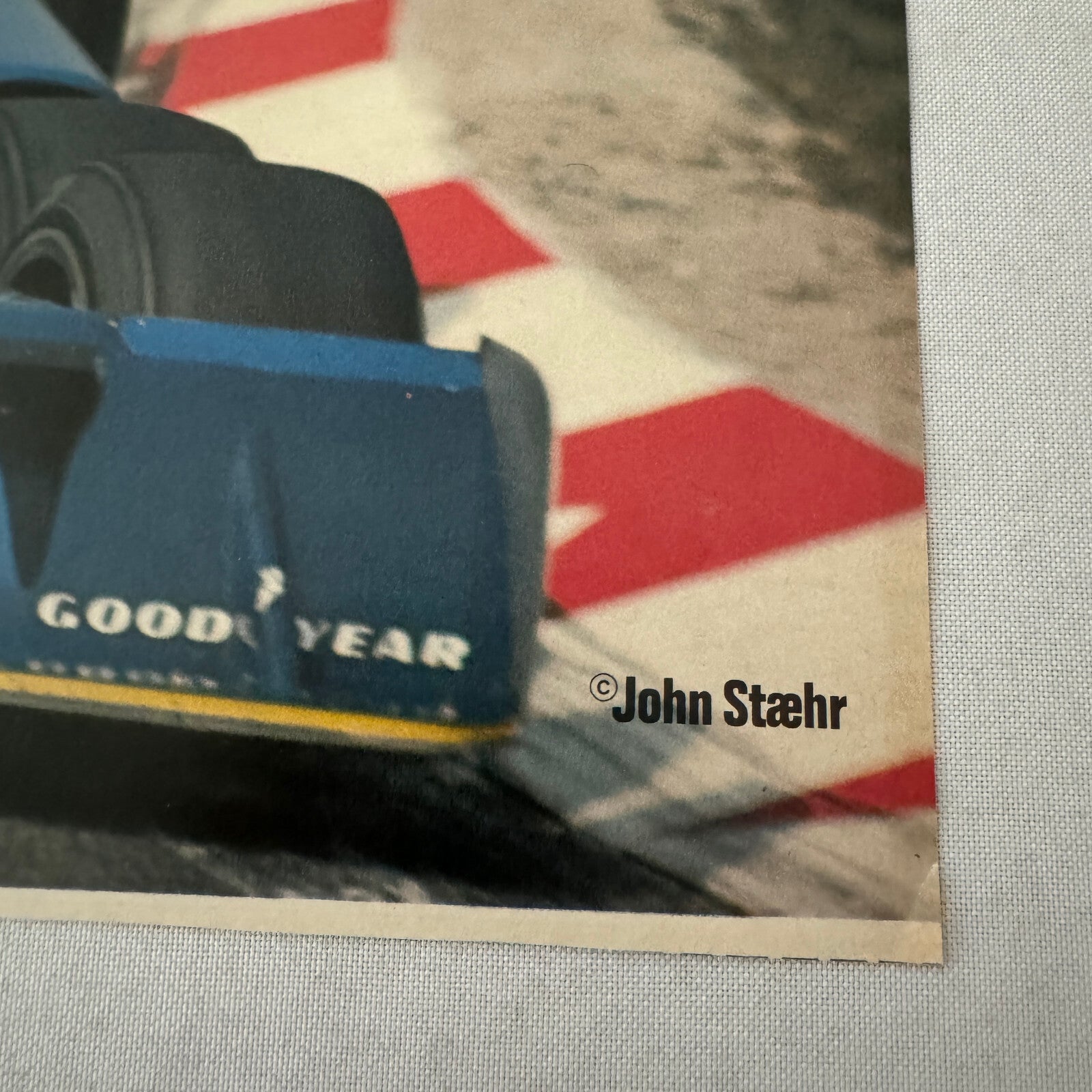 Tyrrel P34 Renault ELF Racing Car Jody Scheckter Poster