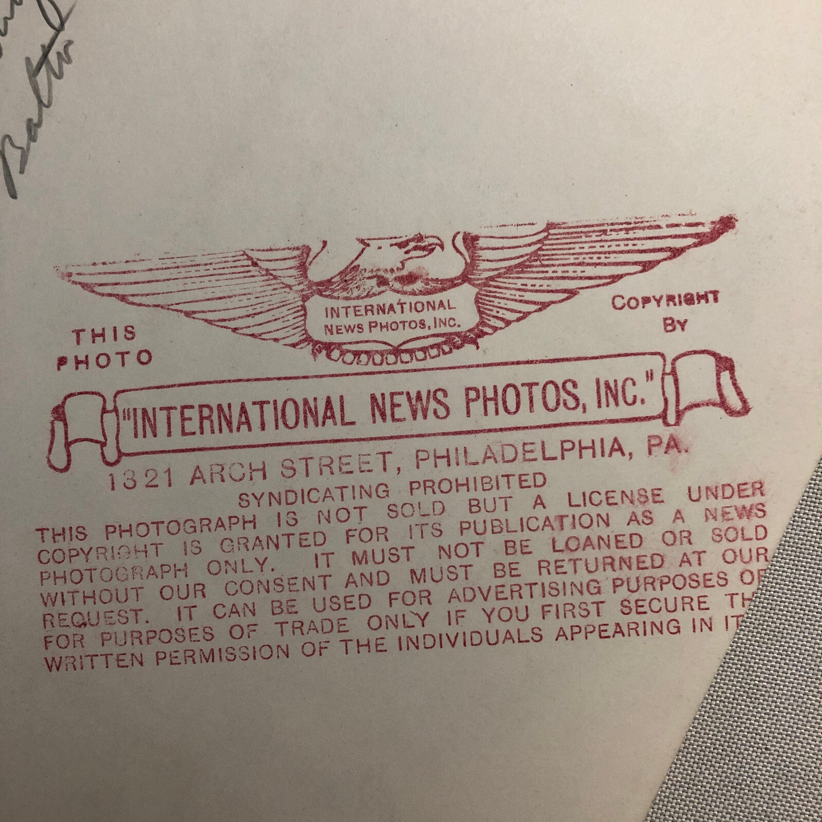 Press Photo 1934 Gangster Charles “Ice Wagon” Banghart Car Arrest Photograph