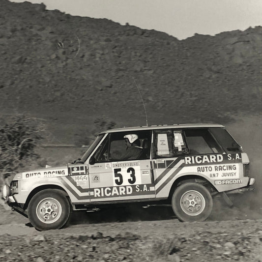 1980 Transafrica Rally Rallye Photo Photograph DPPI Land Rover Range Rover