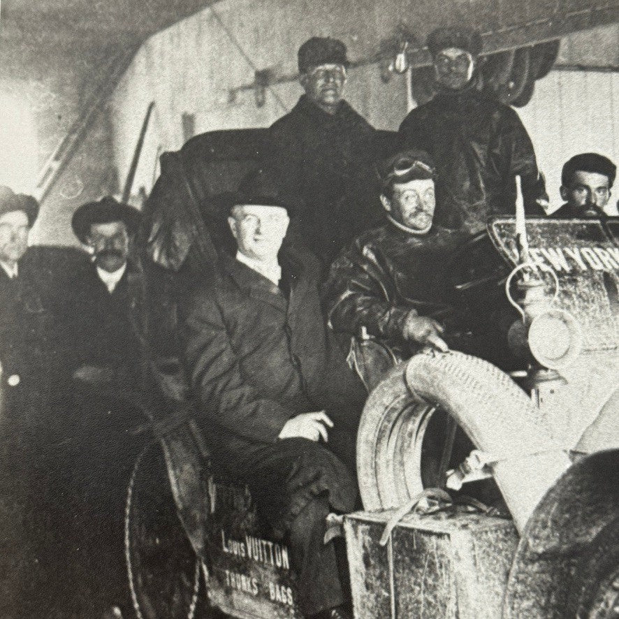 1908 New York To Paris Racing Photograph Race Photo Vintage Image Modern Print