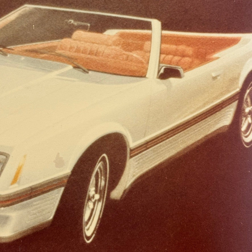 Ford Mustang Concept Car Design Photo Photograph Print Vintage