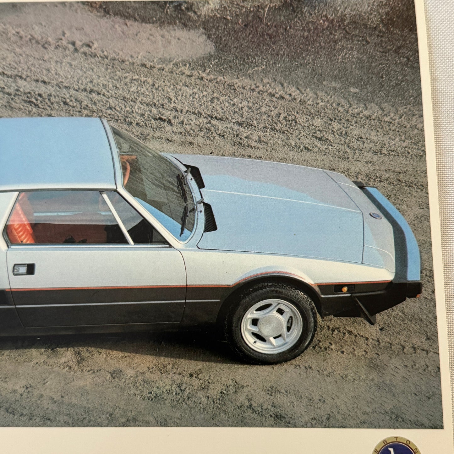 Bertone Fiat X1/9 Car Sales Sheet Brochure Advertising Fiat X19
