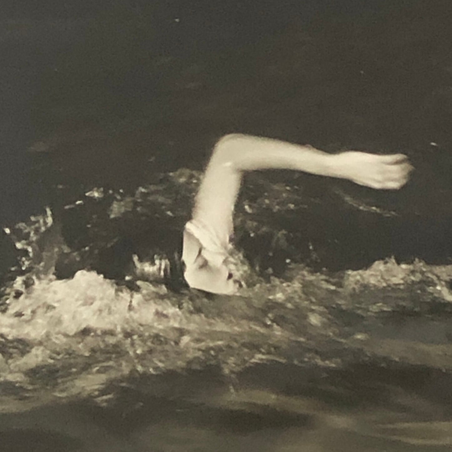 Press Photo Junior Swimming Champion 1933 Swim Swimmer Woman Underwood Photo