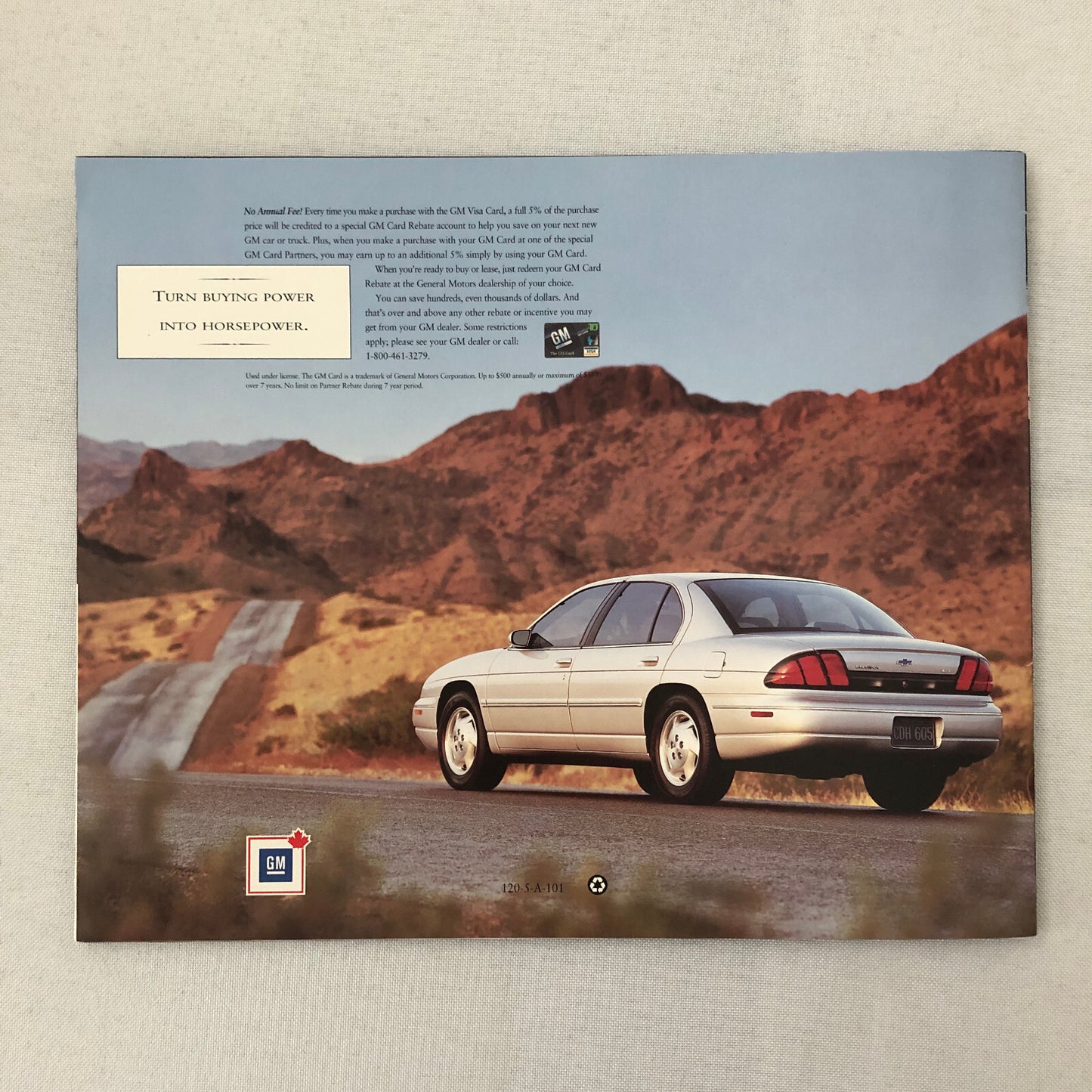 1995 Chevrolet Lumina Sales Brochure Catalog