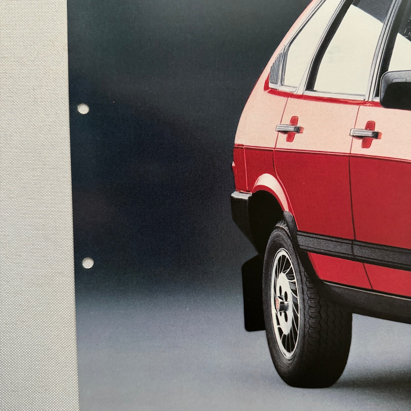 Lada Samara Car Sales Brochure Catalog Prospekt GERMAN Text