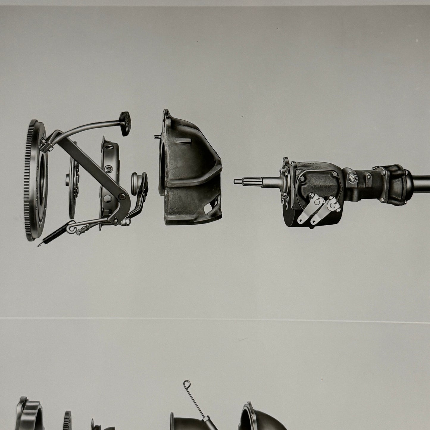 1950 Chevrolet Powerglide Transmission Factory Press Photo Photograph Vintage